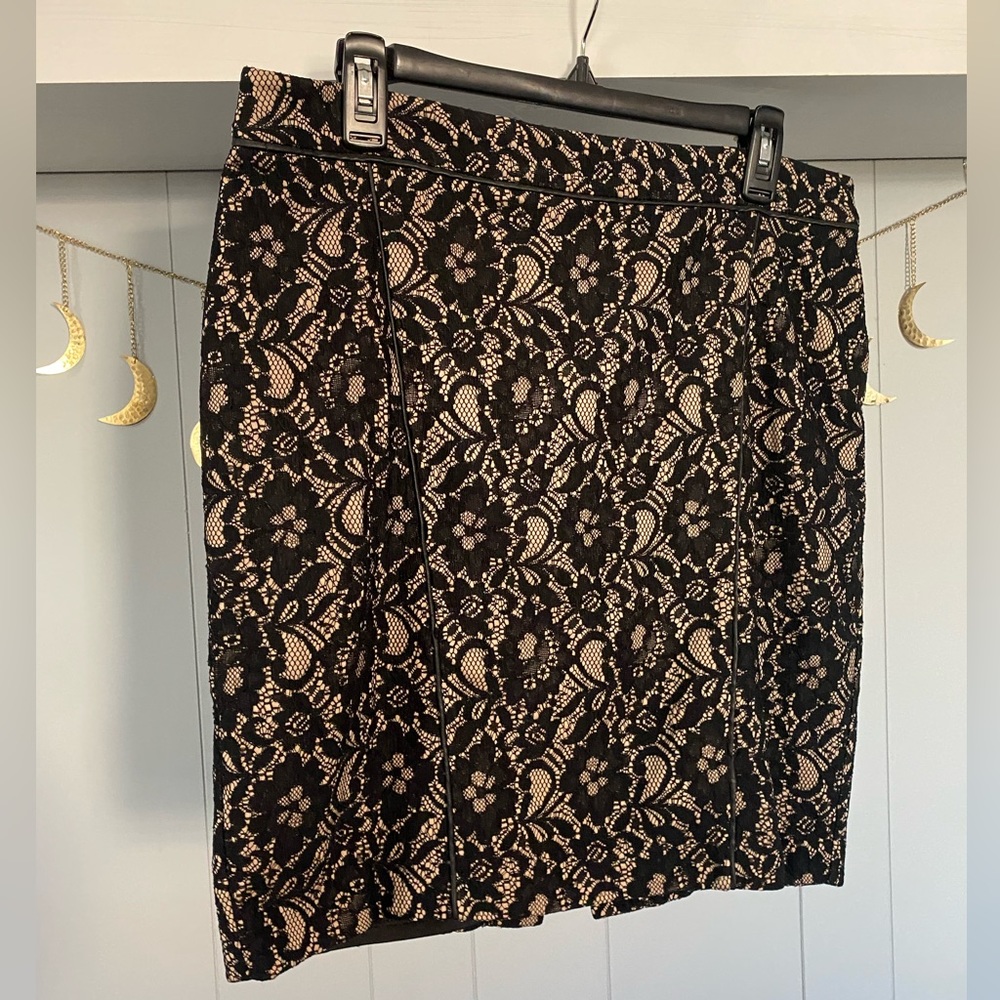 Express Lace Pencil Skirt Size 12